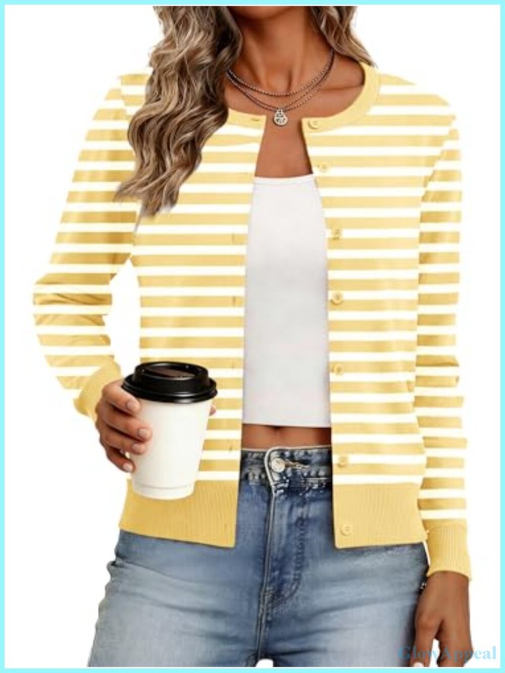 Women's Lightweight Knit Cardigan Sweater Long Sleeve Button Down